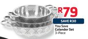 You Save Colander Set-3-Piece