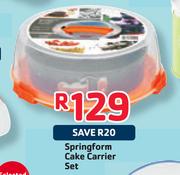 Springform Cake Carrier Set