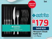 Newport Steak Knife Set-12 Piece