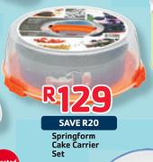 Springform Cake Carrier Set
