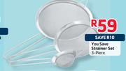 You Save 3 Piece Strainer Set 