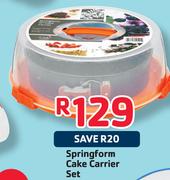 Springform Cake Carrier Set