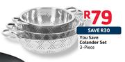 You Save Colander Set-3 Piece