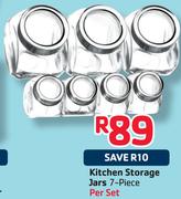 Kitchen Storage Jars 7 Piece-per Set