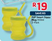 Pnp Smart Sippy Mug-450ml-2's Pack