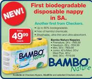 Bambo Nature Nappies Newborn-28's