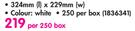 Aro Seal-Easi Envelopes White-250 Per Box