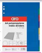 Aro File Dividers 31 Numbered Tabs