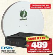 DStv DSD Decoder DSD 1132