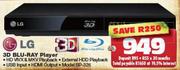 LG 3D Blu-Ray Player BP-325