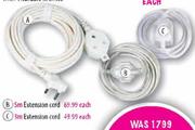 Simple Choice Extension Cord-5m each
