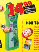 Dettol Multipurpose Cleaner Assorted-750ml