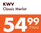 KWV Classic Merlot-750ml
