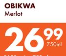 Obikwa Merlot-750ml