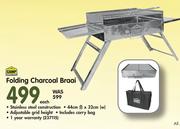 Camp Master Folding Charcoal Braai Each