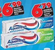 Aquafresh Toothpaste-100ml Each