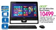 Acer 23" Ci3 All-In-One Touch Screen
