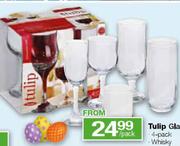 Tulip Flute Glasses