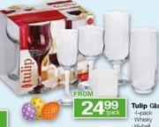 Tulip Whisky Glasses