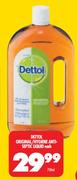 Dettol Original/Hygiene Antiseptic Liquid-750ml