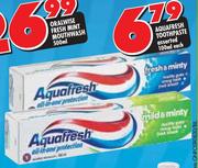 Aquafresh Toothpaste Assorted-100ml Each