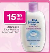 Johnson's Baby Bedtime Aqueous Lotion-200ml