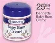 Bennetts Baby Bum Creme-150gm