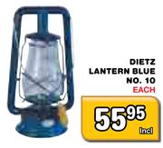 Dietz Lantern Blue No.10 Each