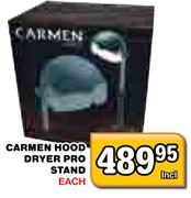 Carmen Hood Dryer Pro Stand Each