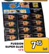 Fussion Super Glue-12's