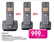 Panasonic Trio Dect Phone K-TG2713