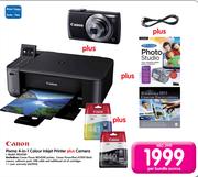 Canon Pixma 4-In-1 Colour Inkjet Printer Plus Camera MG4240