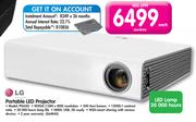 LG Potable LED Projector PG62G