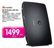 Huawei Wifi Router With 3G Modem B683