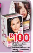 L'Oreal Excellence Creme Gloss/Excellence Mousse Or Casting Creme Gloss  Assorted Each