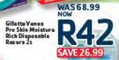 Gillette Venus Pro Skin Moisture Rich Disposable Razors-2s