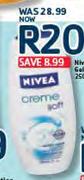 Nivea Shower Gel Assorted-250ml 