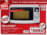 Sharp Electronic Microwave 22L,800W (R219US) 