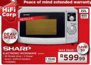 Sharp Electronic Microwave-22 Ltr (R219US)