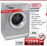 Defy Washing Machine-5kg (DAW323)