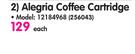 Nestle Alegria Coffee Cartridge 12184968