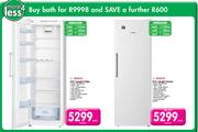 Bosch 324L Upright Fridge KSV33NW30 + Bosch 233L Upright Freezer G5V33VW30