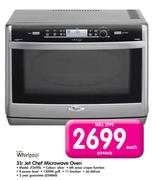 Whirpool 31L Jet Chef Microwave Oven JT369SL