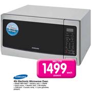 Samsung 40L Electronic Microwave Oven ME9144ST