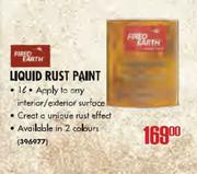 Fired Earth Liquid Rust Paint-1L