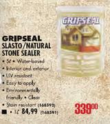 Grripseal Slasto/Natural Stone Sealer-1L