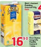 First Choice Long Life Vanilla Custard-1L
