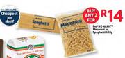 PnP No Name Macaroni Or Spaghetti-2x500g