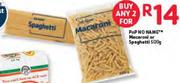 PnP No Name Macaroni Or Spaghetti-2x500G
