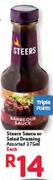 Steers Sauce Or Salad Dressing Assorted-375Ml